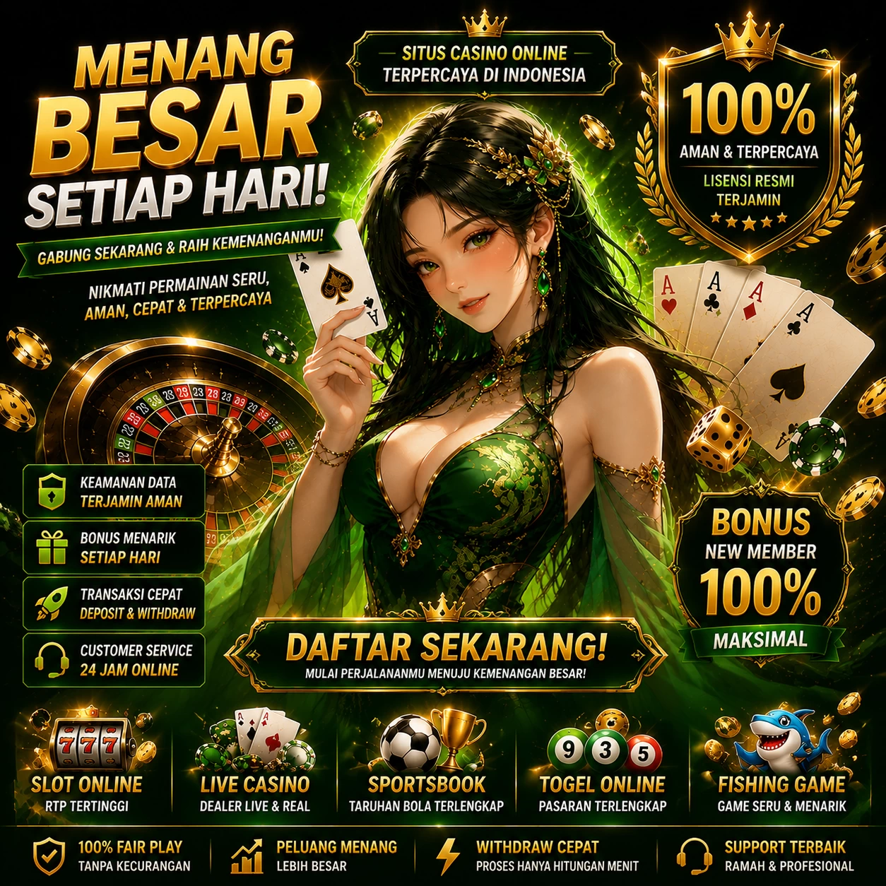 Interface aplikasi setelah instalasi berhasil